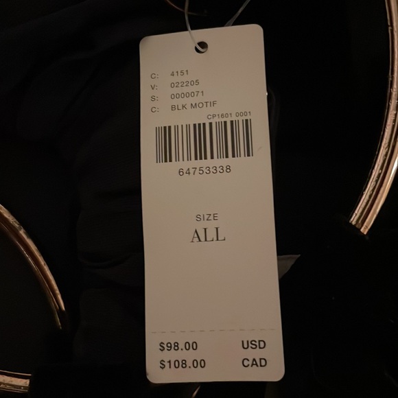 Anthropologie floral half moon velvet handbag NWT - Picture 8 of 8